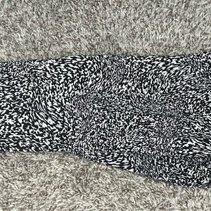 Lululemon Athletica Black and White Patterned Leggings